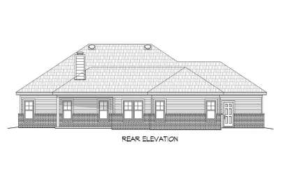 Ranch House Plan #940-00105 Elevation Photo