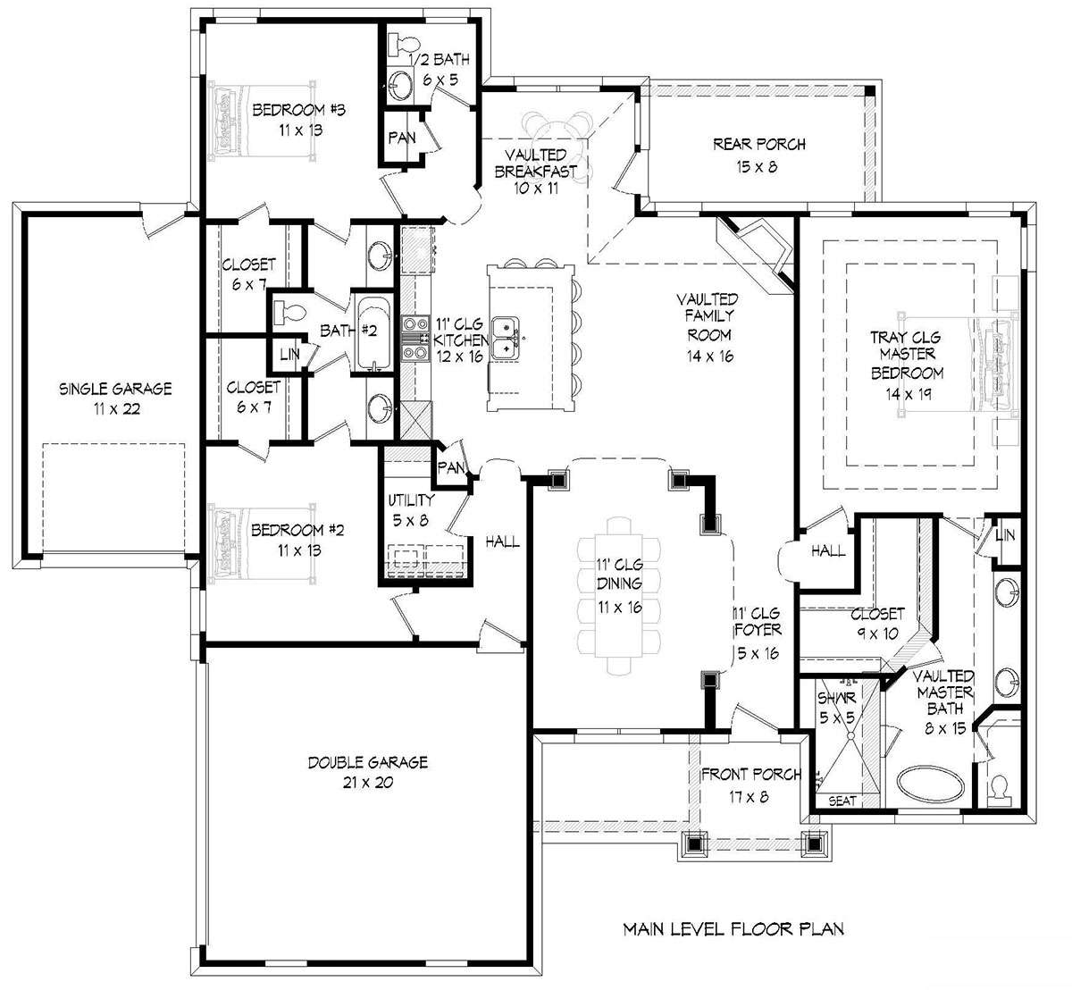 Main Floor  for House Plan #940-00105
