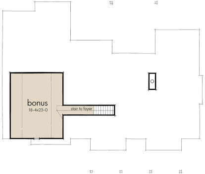 Bonus Room for House Plan #9401-00097