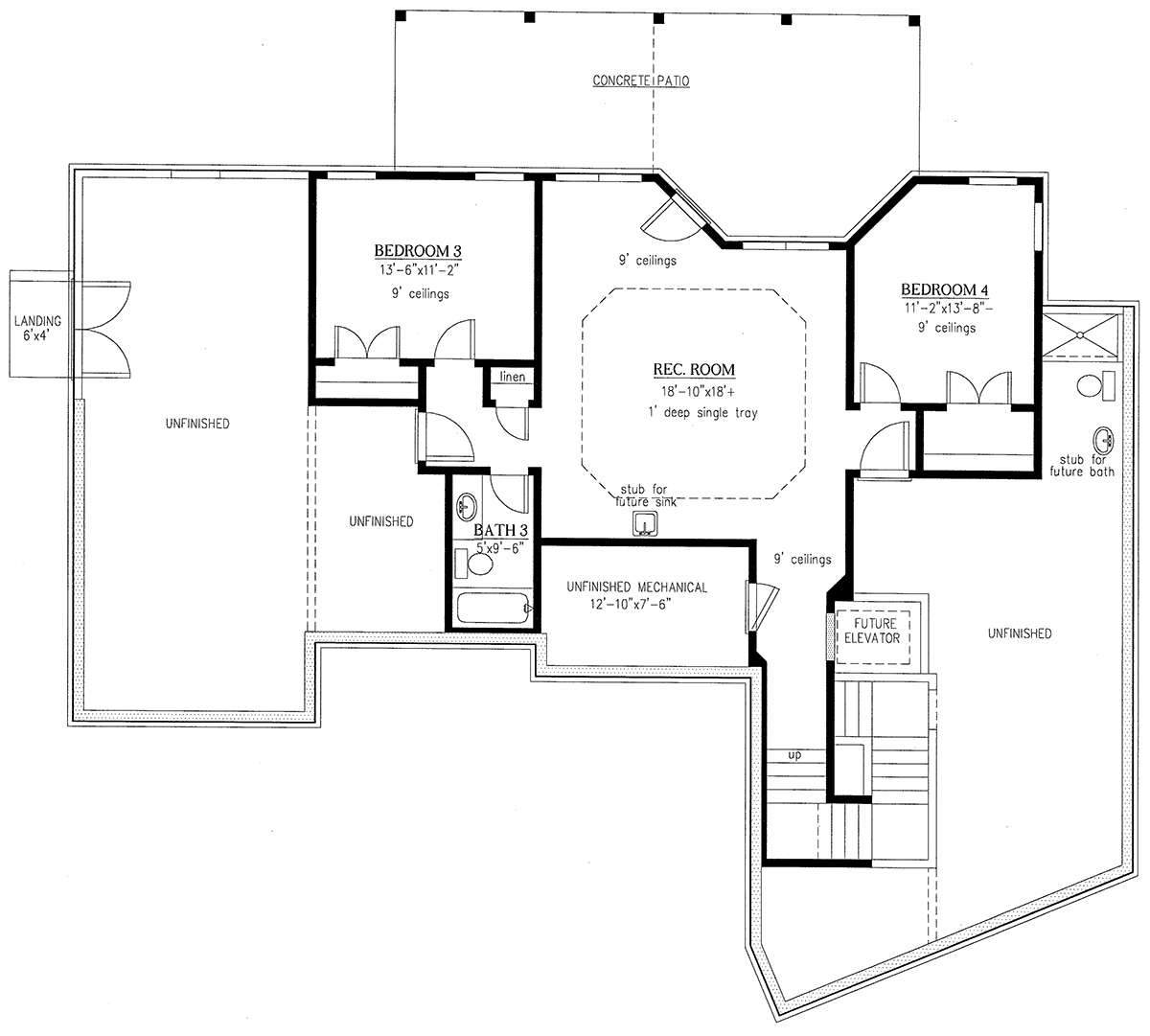 Basement  for House Plan #286-00081