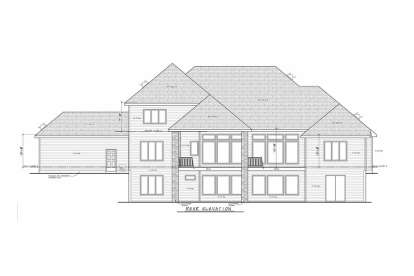 Craftsman House Plan #402-01553 Elevation Photo
