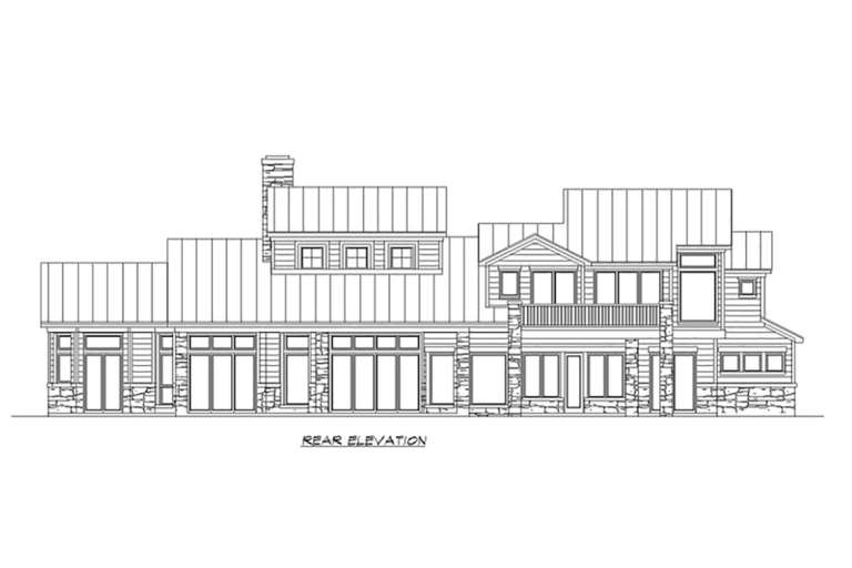 Craftsman House Plan #5445-00339 Elevation Photo