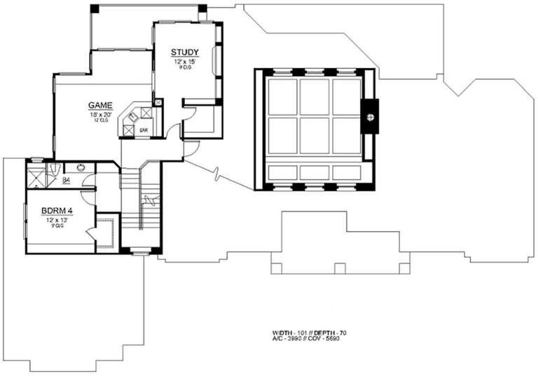 House Plan House Plan #19957 Drawing 2