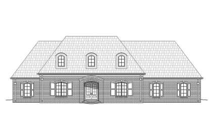 European House Plan #940-00106 Elevation Photo