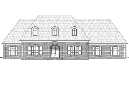 French Country House Plan #940-00107 Elevation Photo