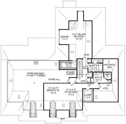 Second Floor for House Plan #940-00107