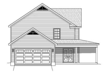 Farmhouse House Plan #940-00108 Elevation Photo