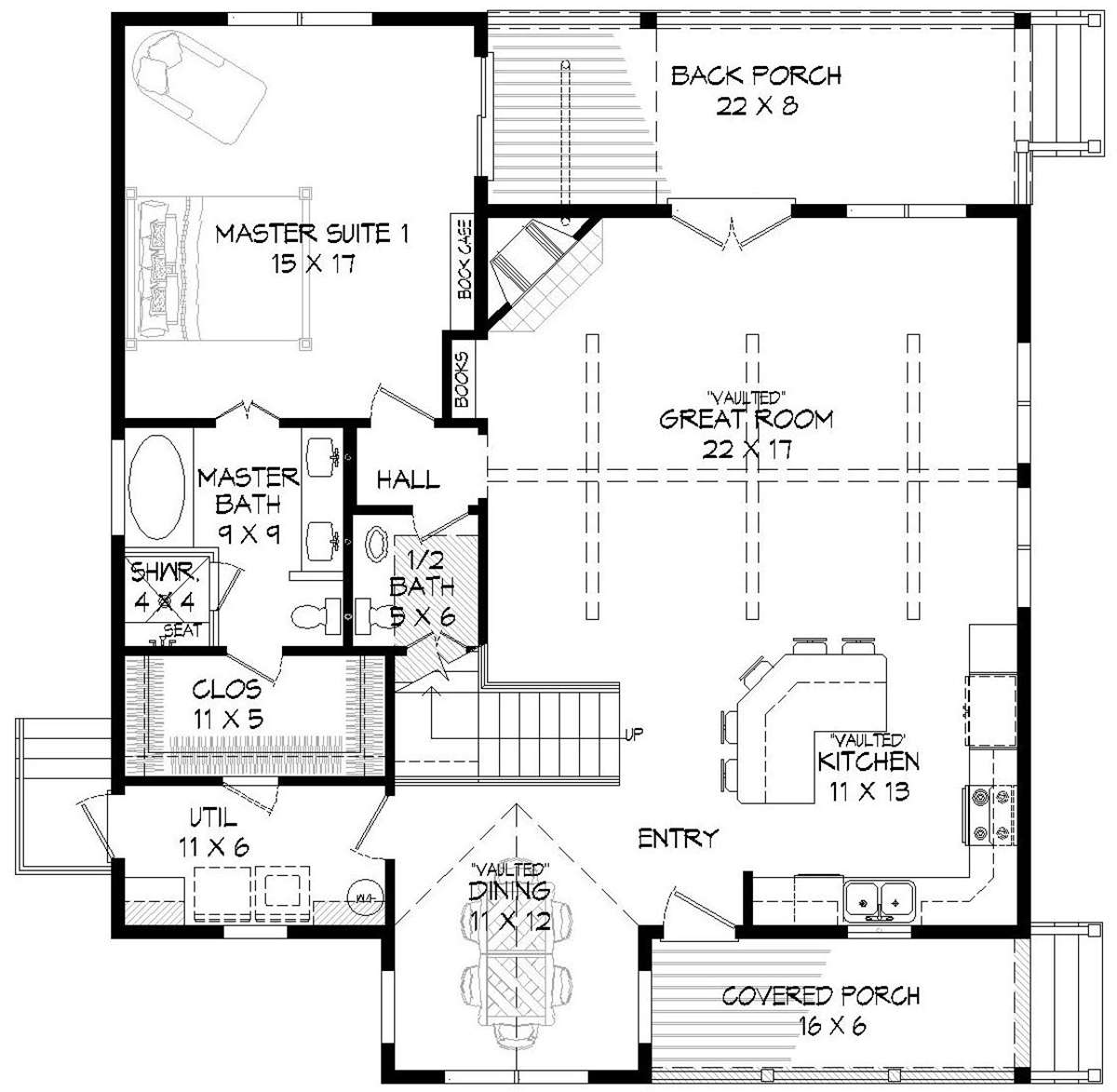 Main Floor  for House Plan #940-00109
