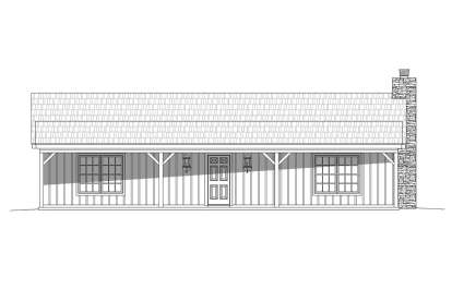 Ranch House Plan #940-00110 Elevation Photo