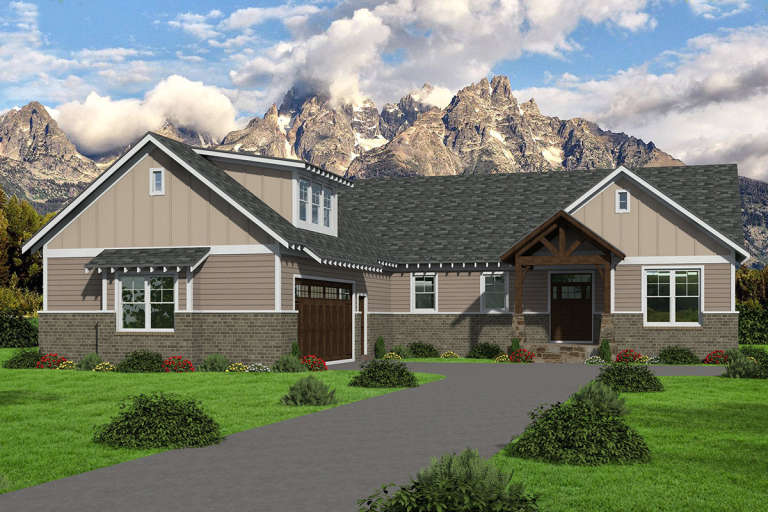 House Plan House Plan #19965 Front Elevation