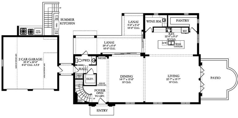 House Plan House Plan #19968 Drawing 1