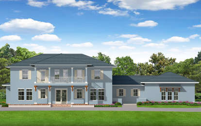 Colonial House Plan #3978-00189 Elevation Photo