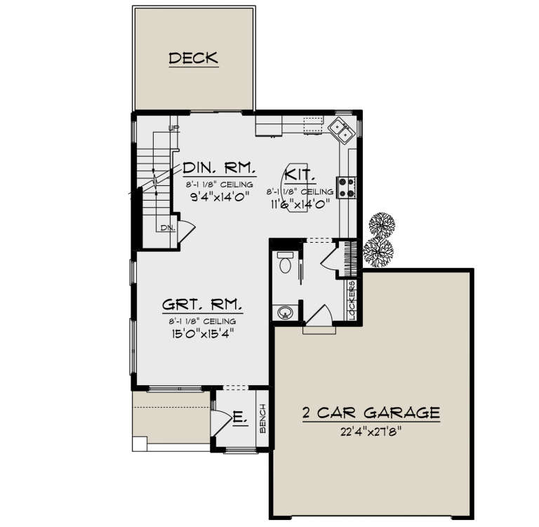 House Plan House Plan #19978 Drawing 1