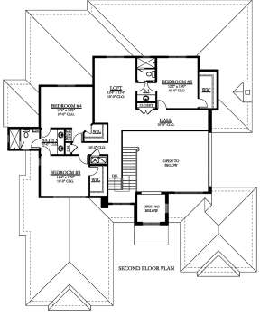Second Floor for House Plan #3978-00192