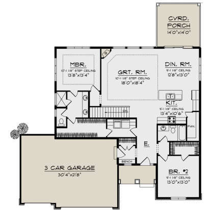 Main Floor for House Plan #1020-00007