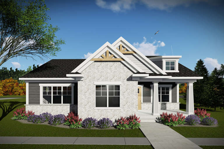 House Plan House Plan #19982 Front Elevation