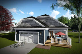 Craftsman House Plan #1020-00009 Elevation Photo