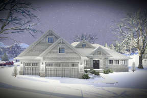 Craftsman House Plan #1020-00010 Elevation Photo