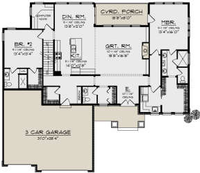 Main Floor for House Plan #1020-00010