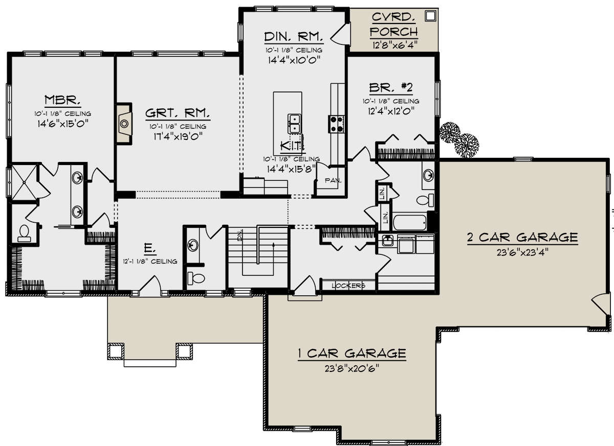 Main Floor for House Plan #1020-00011