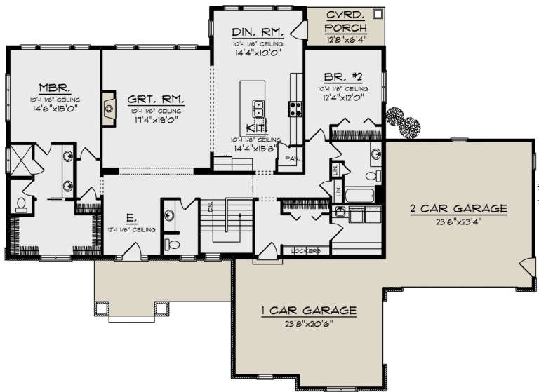 House Plan House Plan #19985 Drawing 1