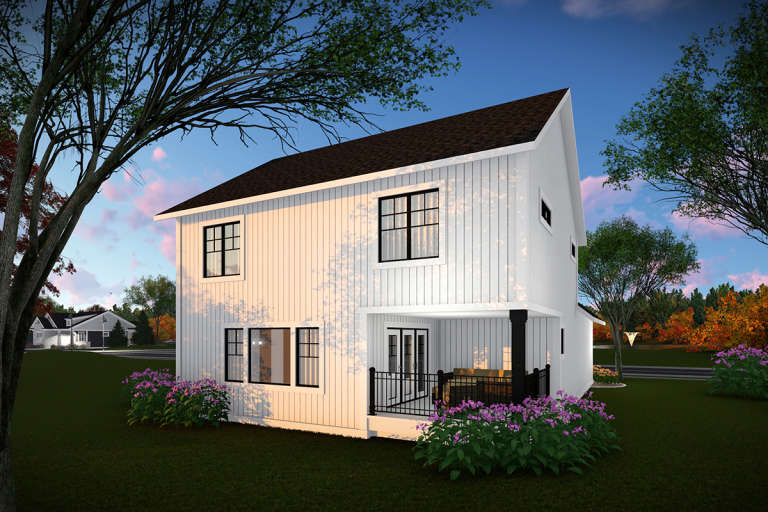 Modern Farmhouse House Plan #1020-00012 Elevation Photo