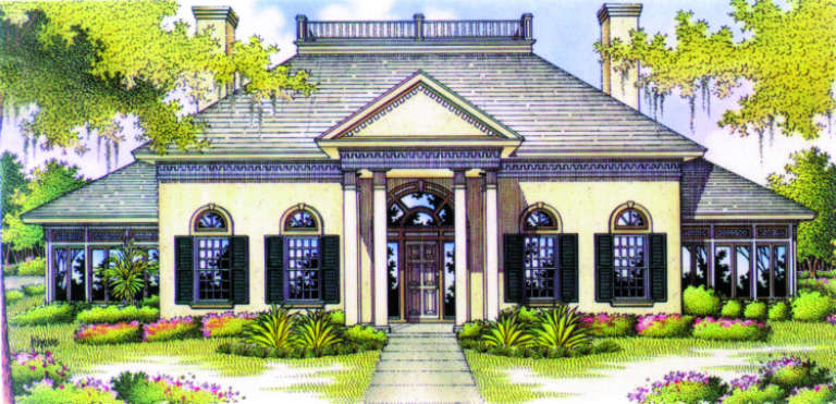 House Plan House Plan #1999 Front Elevation