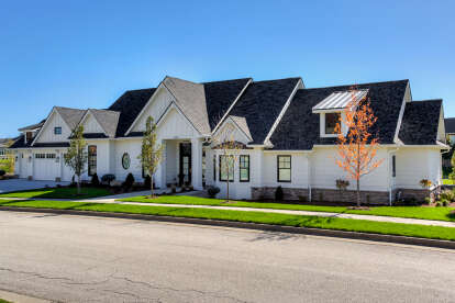 Ranch House Plan #1020-00016 Build Photo