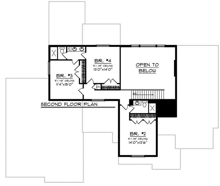 House Plan House Plan #19992 Drawing 2