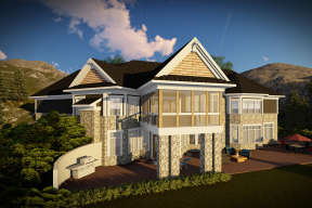 Traditional House Plan #1020-00021 Elevation Photo