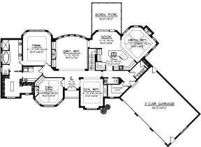 Main Floor  for House Plan #1020-00021
