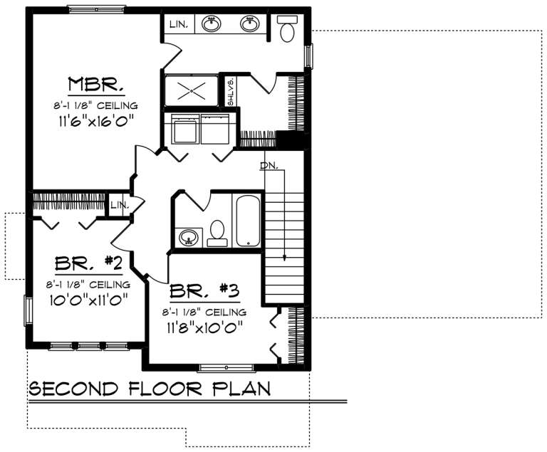 House Plan House Plan #19998 Drawing 2