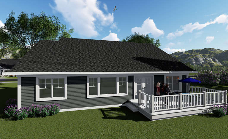 Craftsman House Plan #1020-00024 Elevation Photo