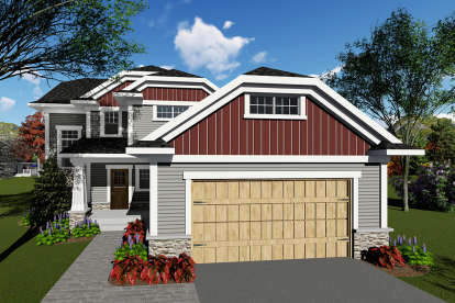 Craftsman House Plan #1020-00025 Elevation Photo