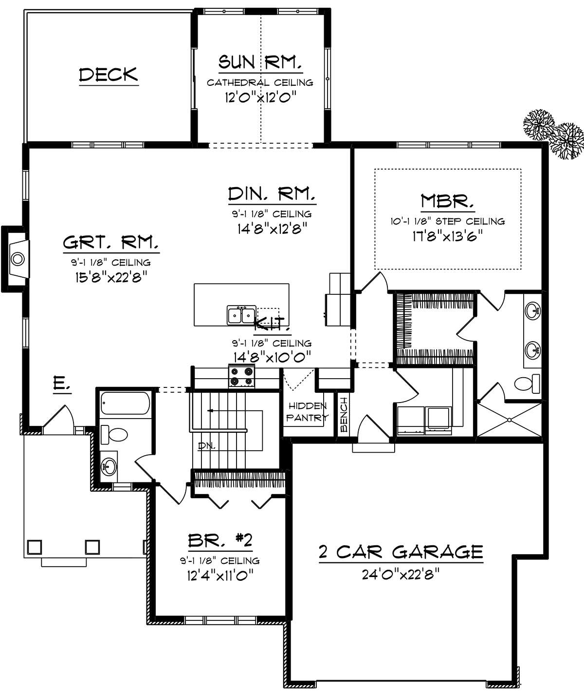 Main Floor for House Plan #1020-00026
