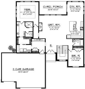 Main Floor for House Plan #1020-00027