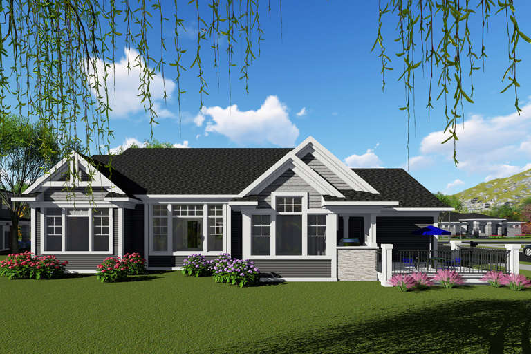 Craftsman House Plan #1020-00030 Elevation Photo