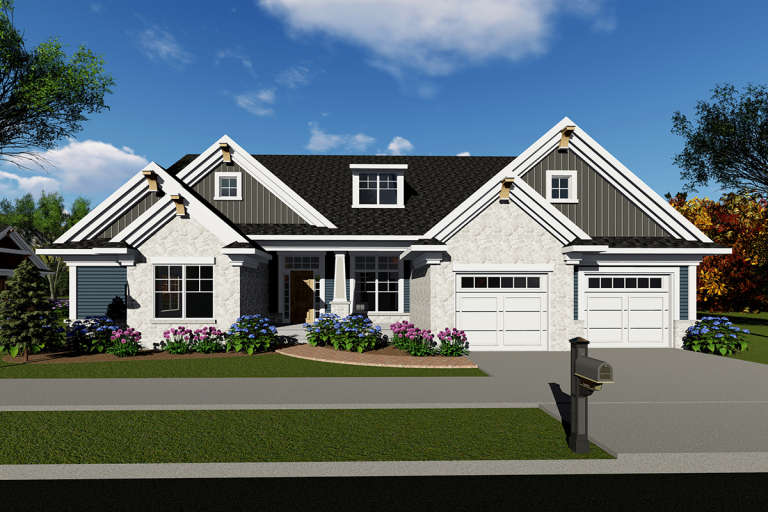 House Plan House Plan #20006 Front Elevation 