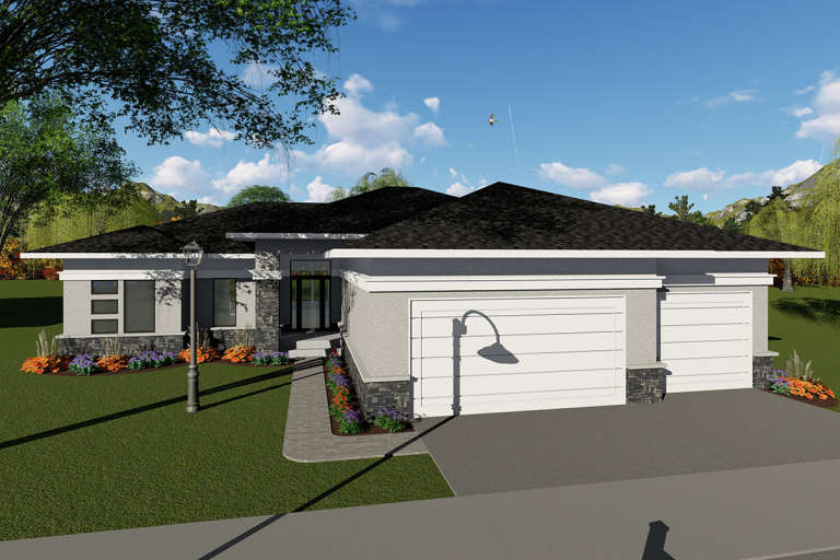 House Plan House Plan #20008 Front Elevation 