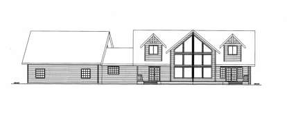 Northwest House Plan #039-00545 Elevation Photo