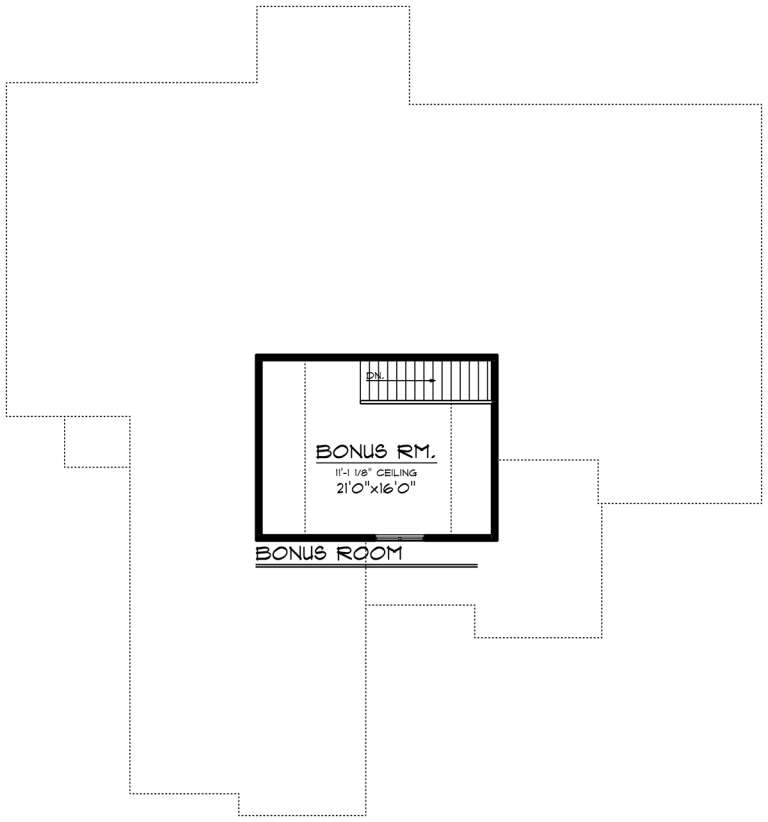 House Plan House Plan #20010 Drawing 2