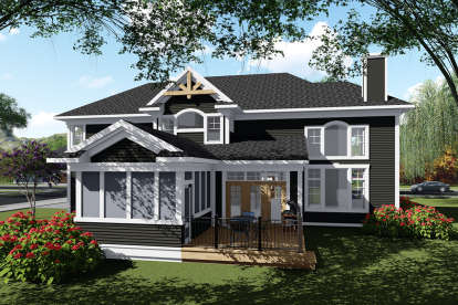 Craftsman House Plan #1020-00042 Elevation Photo