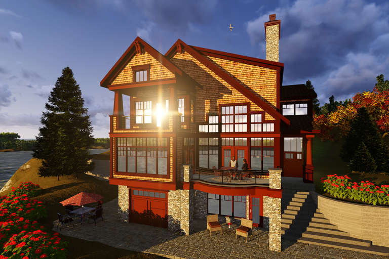 Craftsman House Plan #1020-00043 Elevation Photo