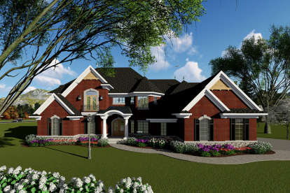 4 Bed, 3 Bath, 4794 Square Foot House Plan - #1020-00044