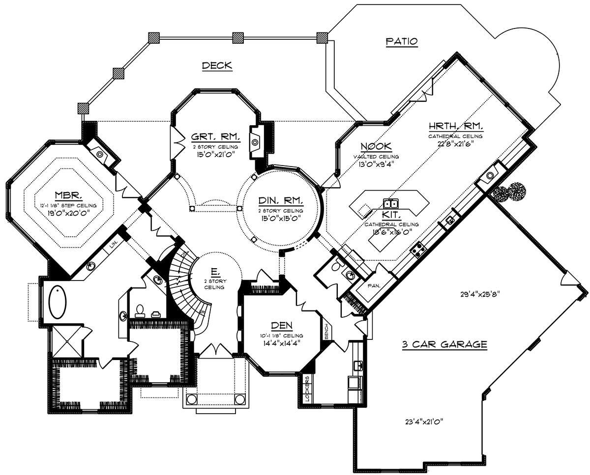 Main Floor for House Plan #1020-00044