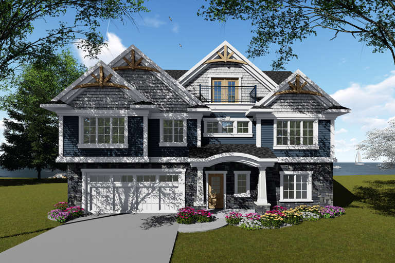 House Plan House Plan #20021 Front Elevation 