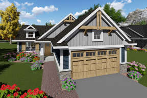 Craftsman House Plan #1020-00047 Elevation Photo