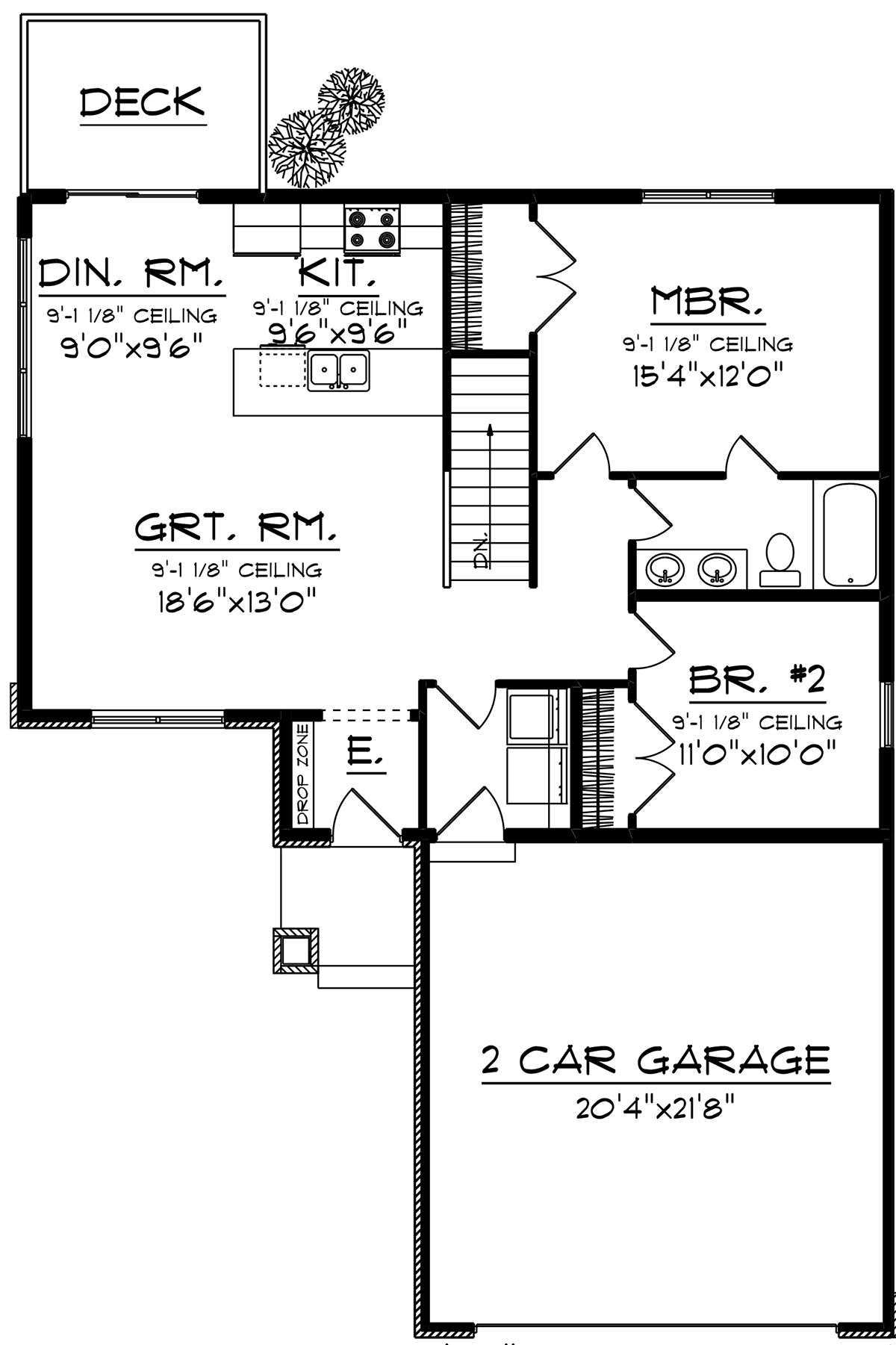 Main Floor for House Plan #1020-00047