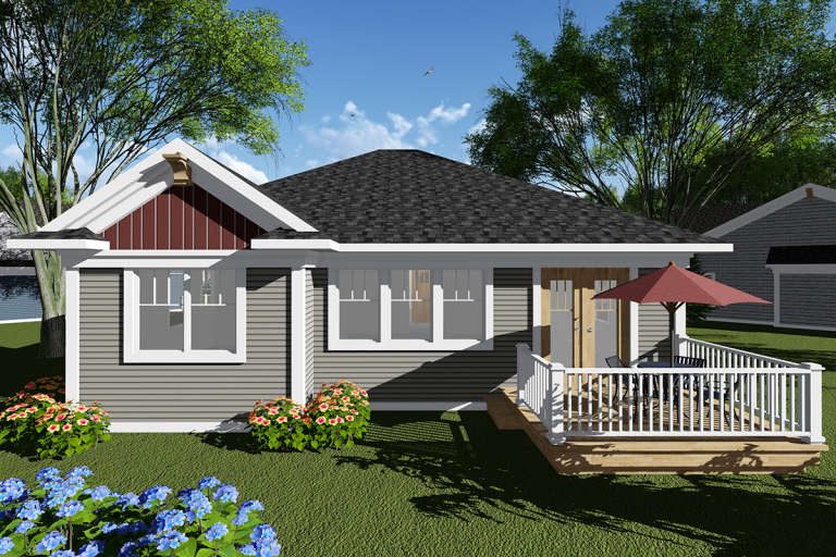 Craftsman House Plan #1020-00049 Elevation Photo