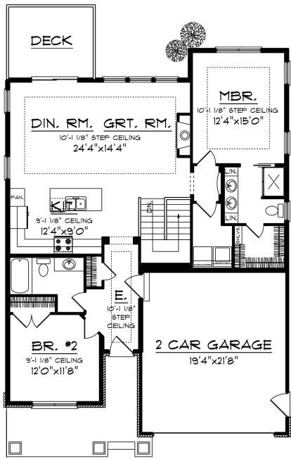 Main Floor for House Plan #1020-00049